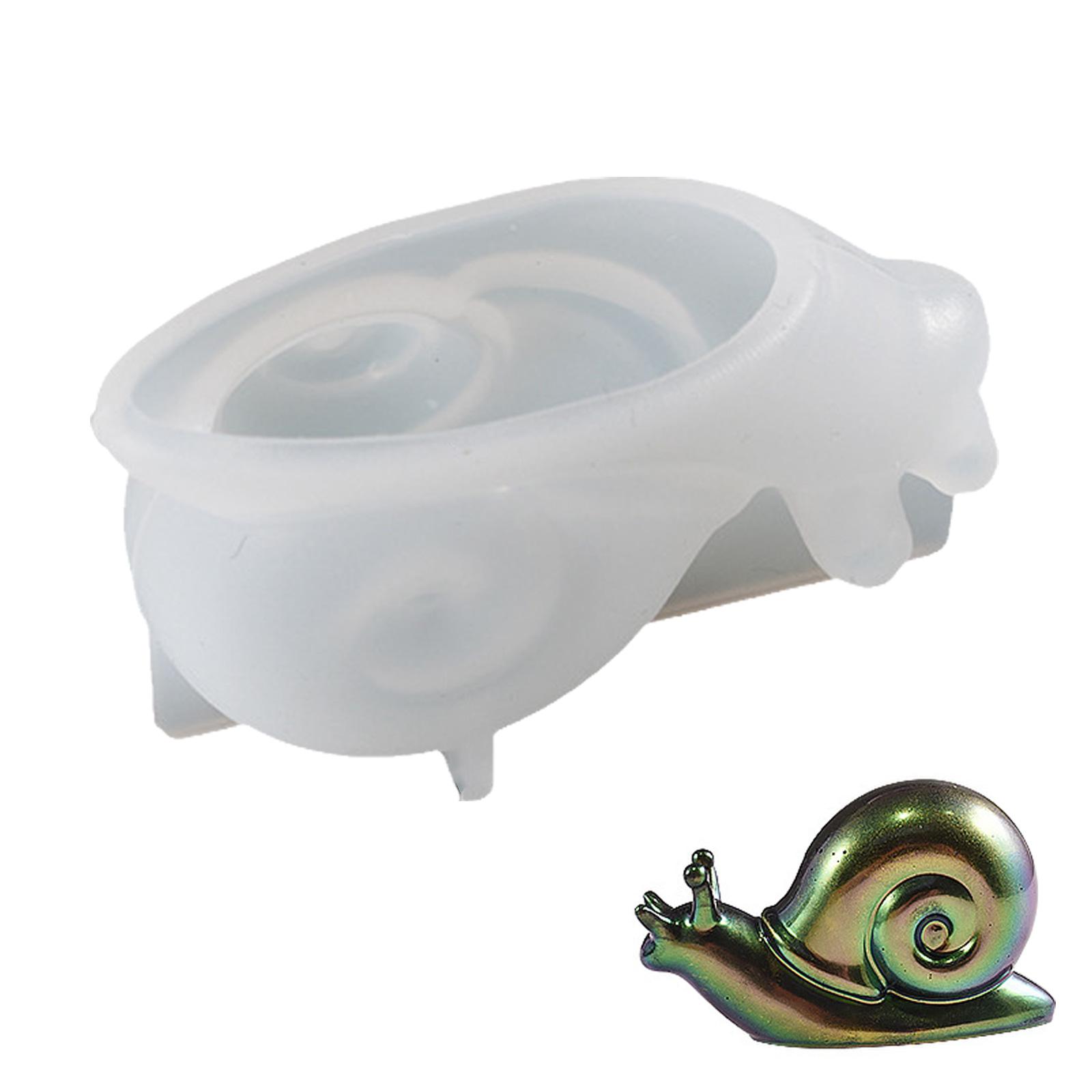 Resin Molds Silicone,Animal Epoxy Resin Molds,Frog and Snails Shapes Silicone Molds for Epoxy Resin, Wall Desktop, Cabinets Decor Z8B2